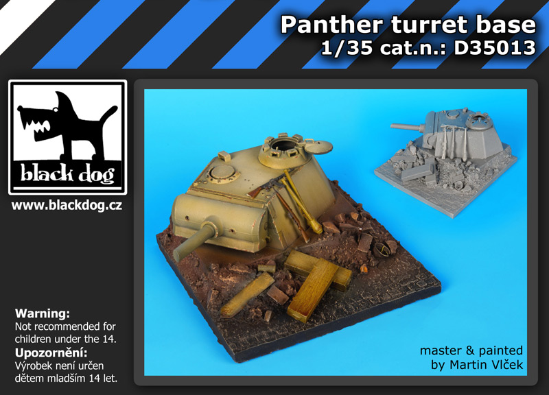 1/35 Panther turret base