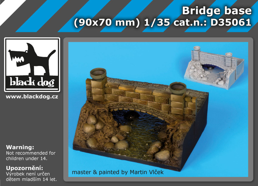 1/35 Bridge base (90x70 mm)