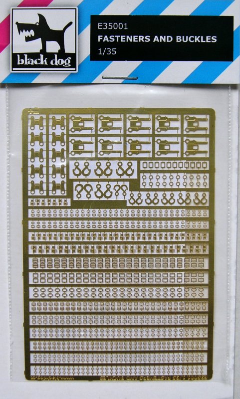 1/35 Fasteners and buckles (PE set)