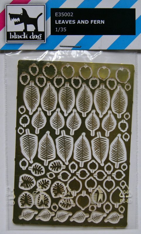1/35 Leaves and fern (PE set)