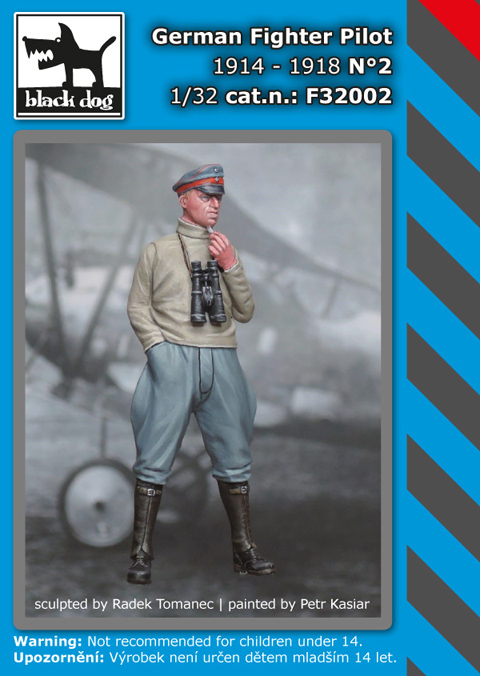 1/32 German Fighter Pilot 1914-1918 No.2 (1 fig.)