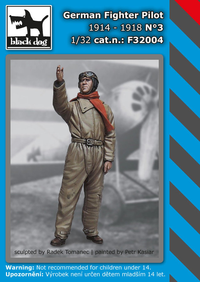 1/32 German Fighter Pilot 1914-1918 No.3 (1 fig.)