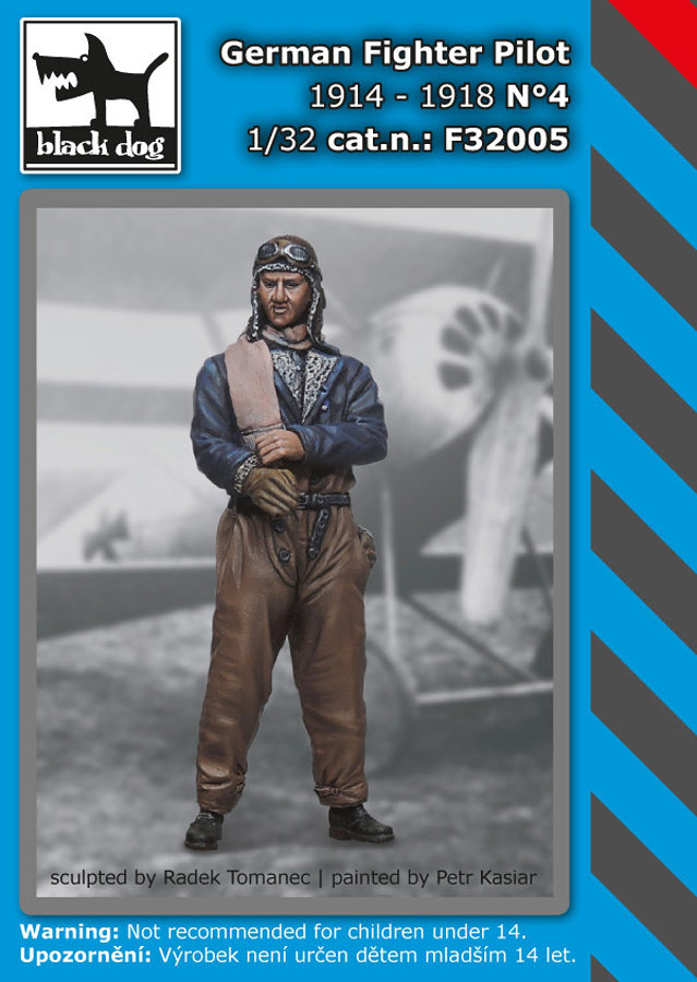 1/32 German Fighter Pilot 1914-1918 No.4 (1 fig.)