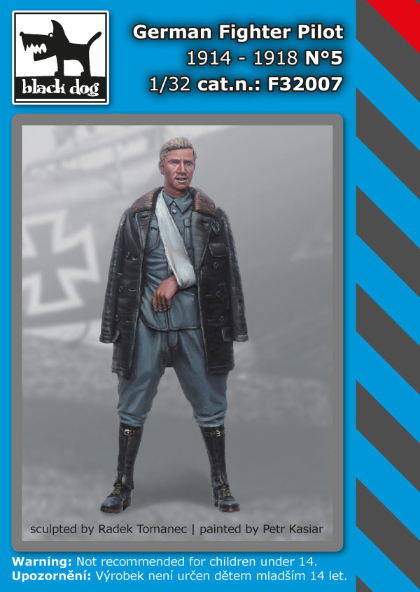 1/32 German Fighter Pilot 1914-1918 No.5 (1 fig.)