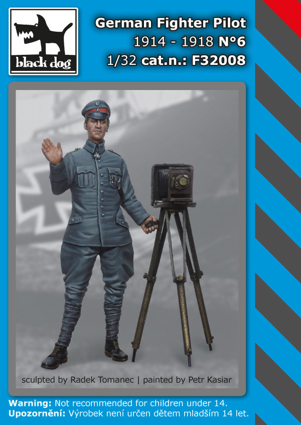 1/32 German Fighter Pilot 1914-1918 No.6 (1 fig.)
