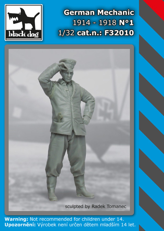 1/32 German Mechanic 1914-1918 No.1 (1 fig.)