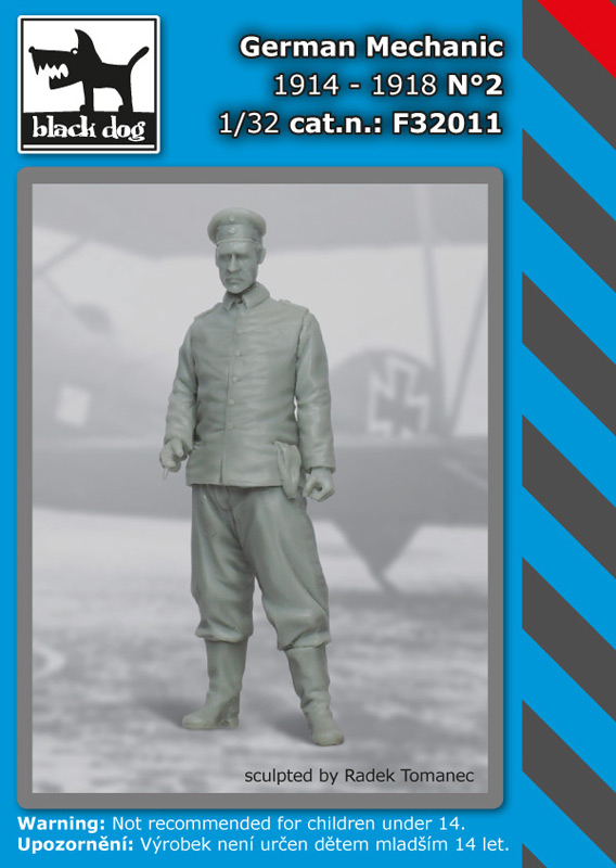 1/32 German Mechanic 1914-1918 No.2 (1 fig.)