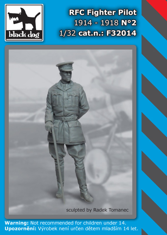 1/32 RFC Fighter Pilot 1914-1918 No.2 (1 fig.)