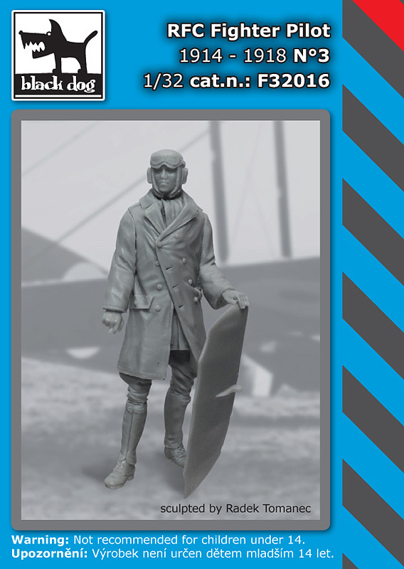 1/32 RFC Fighter Pilot 1914-1918 No.3 (1 fig.)