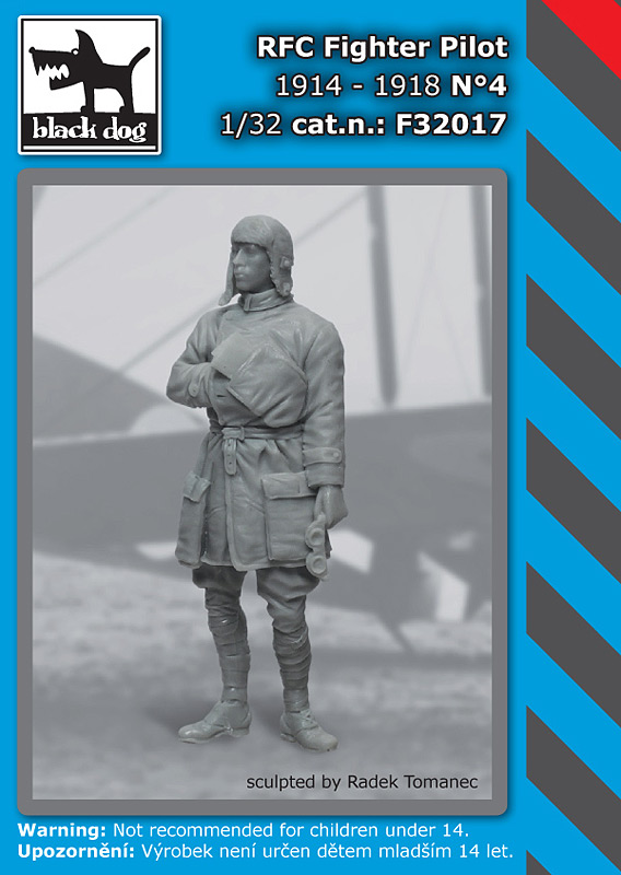 1/32 RFC Fighter Pilot 1914-1918 No.4 (1 fig.)