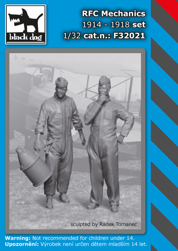 1/32 RFC Mechanics set 1914-18 (2 fig.)
