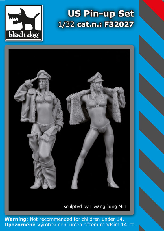 1/32 US Pin-up set (2 fig.)