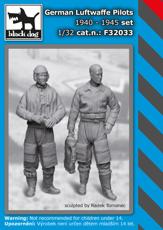 1/32 German Luftwaffe pilots 1940-45 (2 fig.)