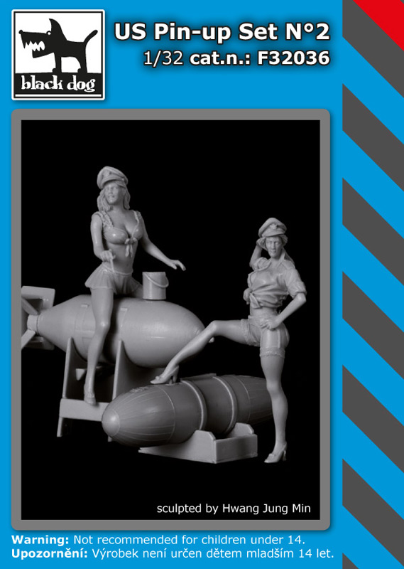 1/32 US Pin-up set No.2 (2 fig.)