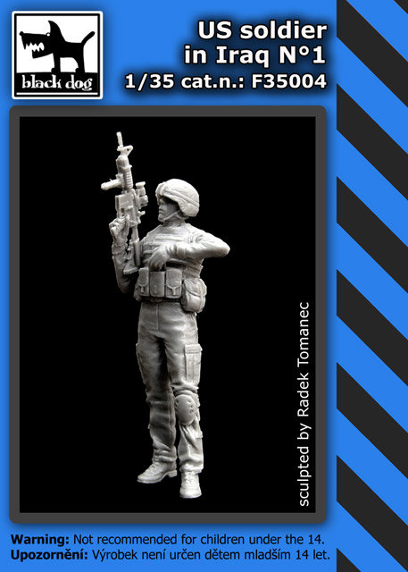 1/35 US Soldier in Iraq No.1 (1 fig.)