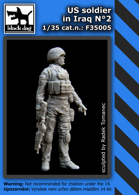 1/35 US Soldier in Iraq No.2 (1 fig.)