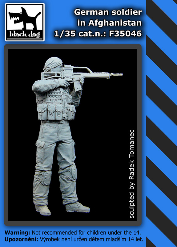 1/35 German soldier in Afghanistan (1 fig.)