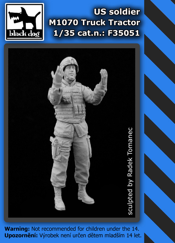 1/35 US soldier M1070 Truck tractor (1 fig)