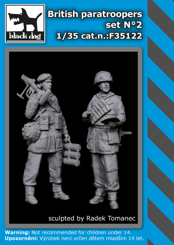 1/35 British Paratroopers Set No.2 (2 fig.)
