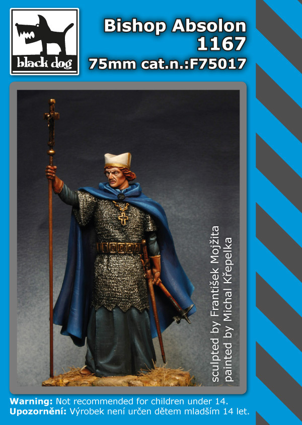 75mm Absolon 1167 (resin figure)