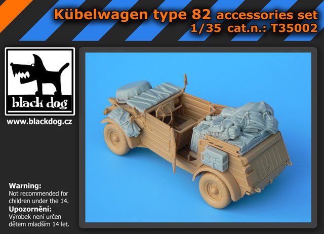 1/35 Kübelwagen type 82 accessories set
