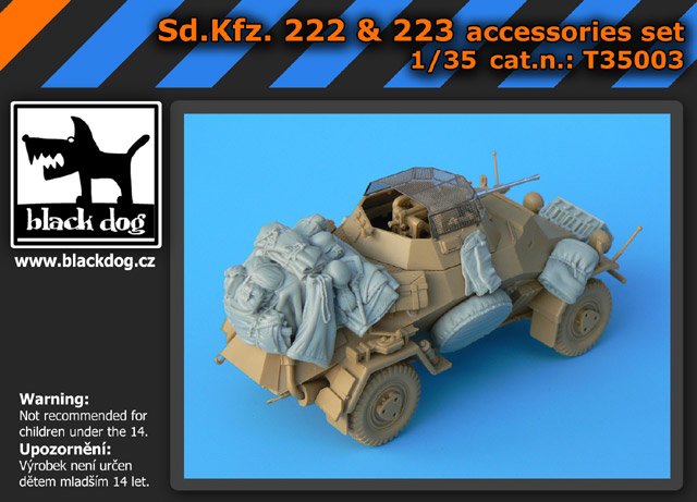 1/35 Sd.Kfz 222/223 accessories set