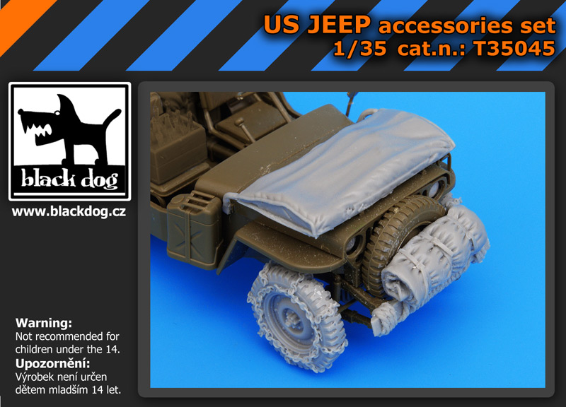 1/35 US JEEP accessories set (TAM)