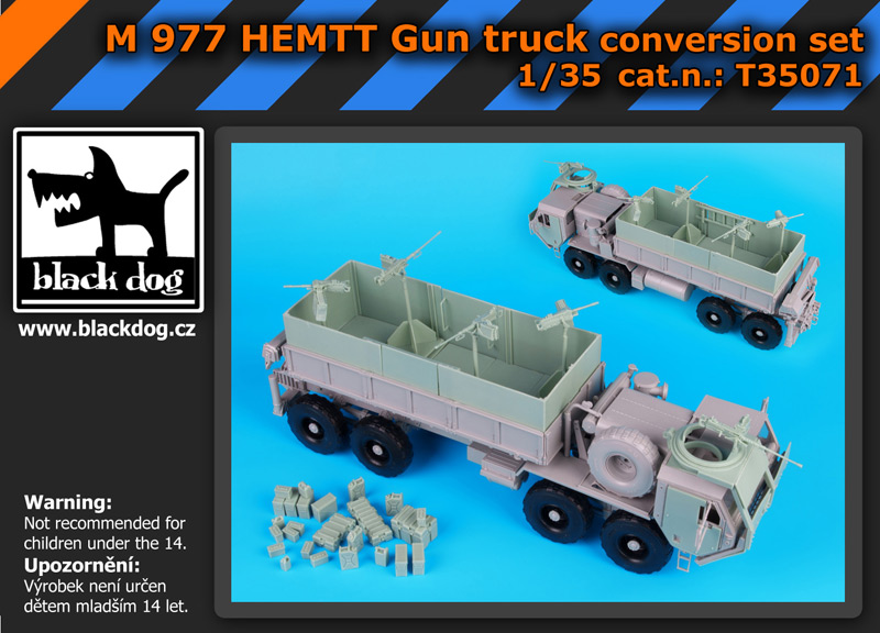 1/35 M977 HEMTT Gun truck - Conv.Set (ITAL)