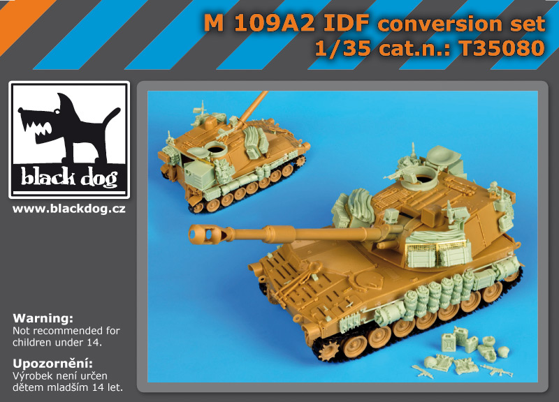 1/35 M 109A2 IDF conversion set (KIN)