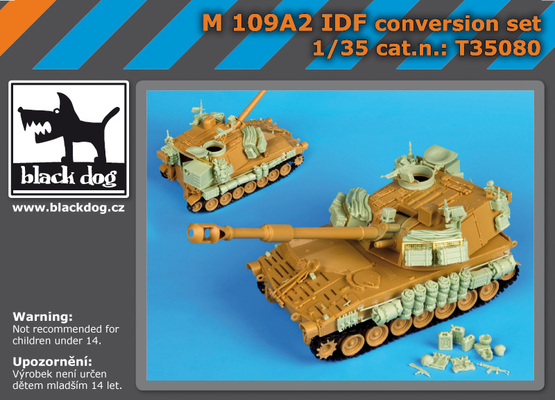 1/35 M 109A2 IDF conversion set (KIN)