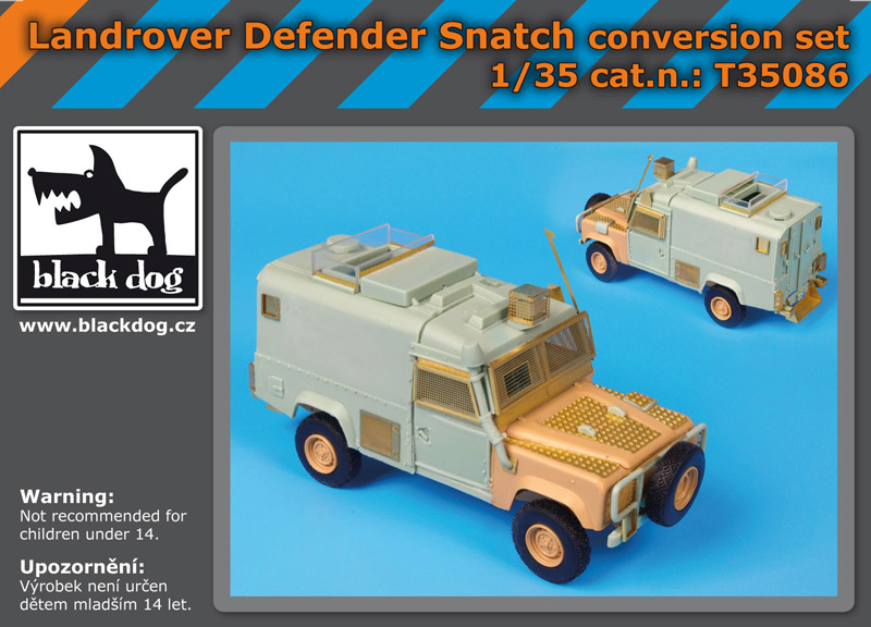 1/35 Landrover Defender Snatch conv.set (HOBBYB)
