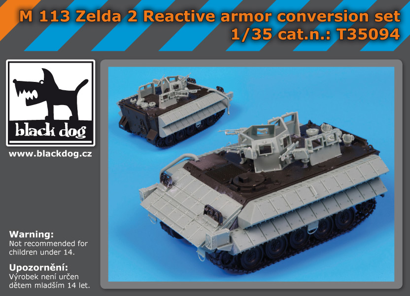1/35 M113 Zelda2 reactive armor conver.set (TAM)