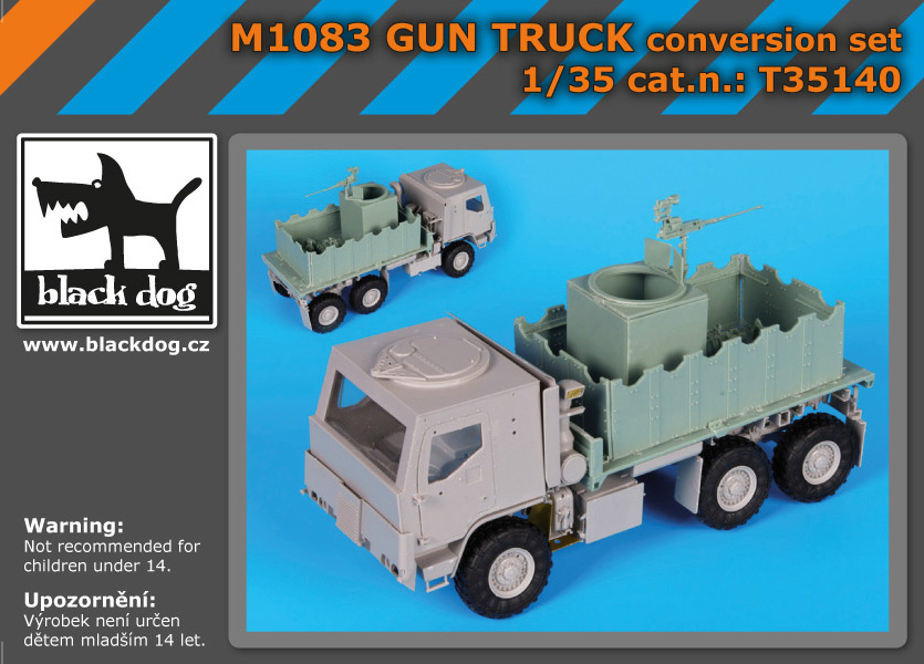 1/35 M1083 Gun Truck conversion set (TRUMP)