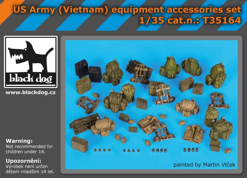 1/35 US Army (Vietnam) equipment accessories set