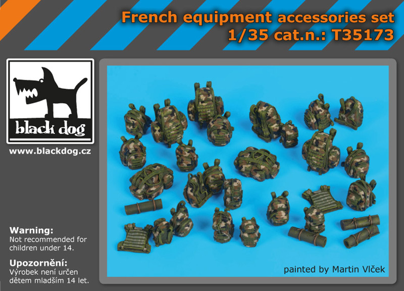 1/35 French equipment accessories set