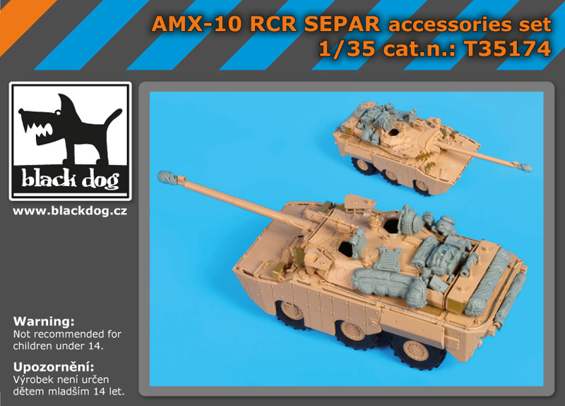 1/35 AMX-10 RCR Separ accessor.set (Tiger-Model)