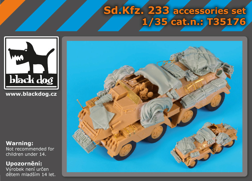 1/35 Sd.Kfz. 233 accessories set (AFV)