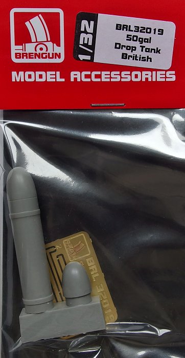 1/32 British 50gal Drop Tank (PE + resin set)