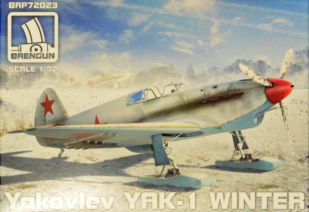 1/72 Yakovlev Yak-1 winter (plastic kit)