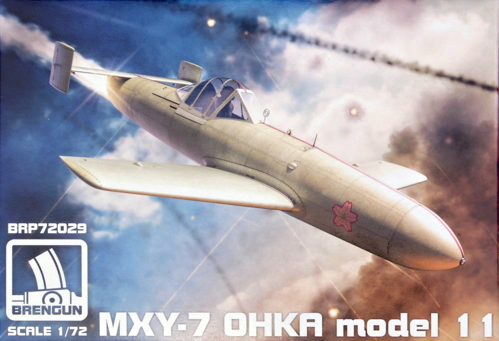1/72 Yokosuka MXY7 Ohka model 11 (plastic kit)