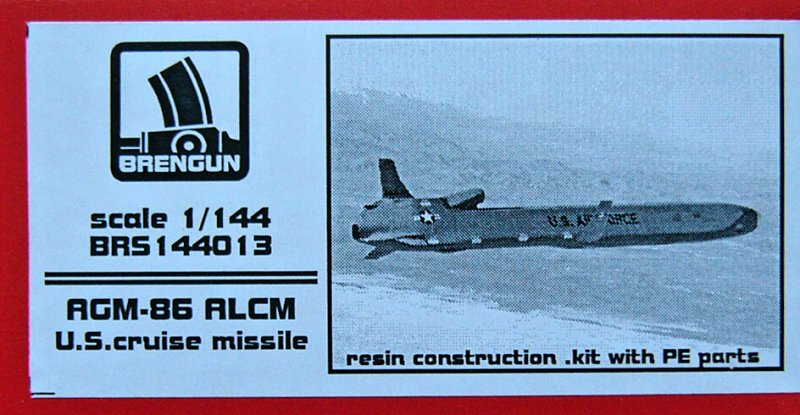 1/144 AGM-86 ALCM - 2 pcs. (resin kit)