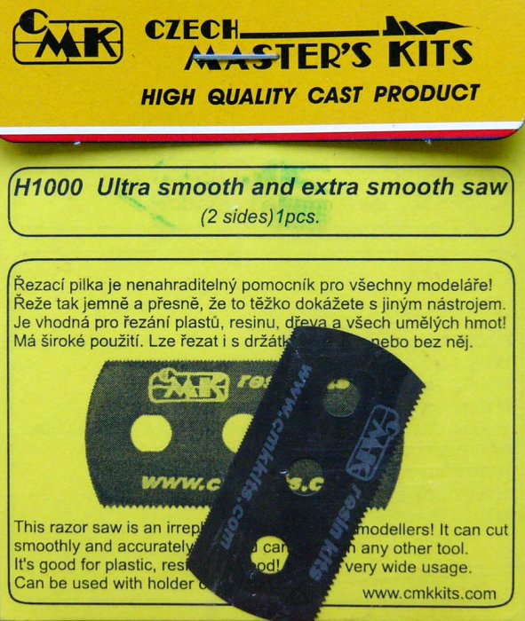 Ultra smooth and extra smooth saw (2 sides) 1pc.