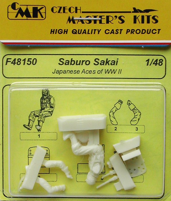 1/48 Japanese Aces S.Sakai (for A6M2 Zero)