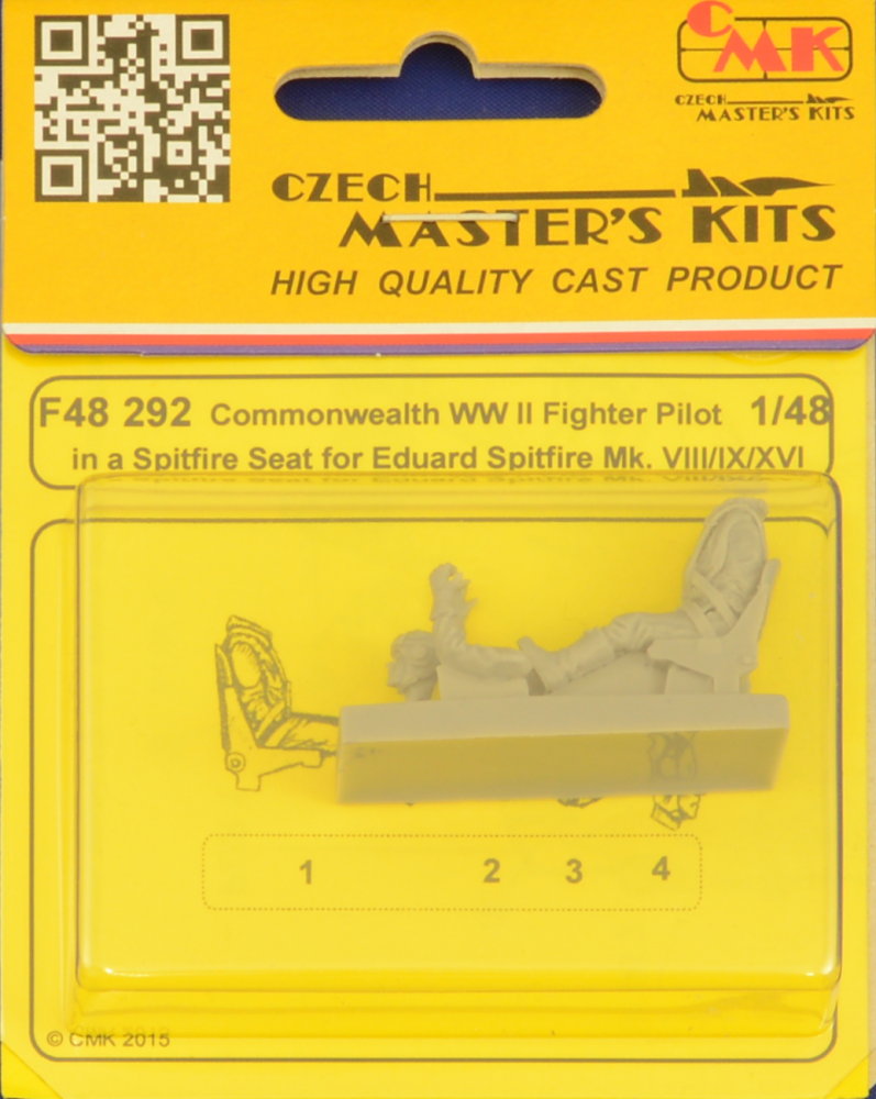 1/48 Commonwealth Fighter Pilot WWII (1 fig.)
