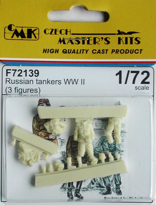 1/72 Russian tankers WWII