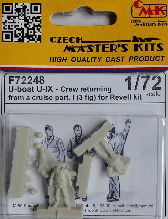 1/72 U-boat U-IX Crew returning (REV) Part I.