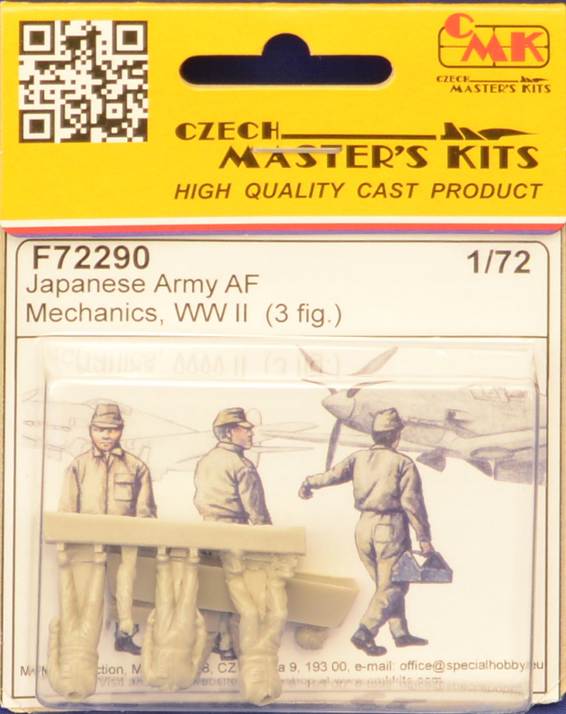 1/72 Japanese Army AF Mechanics WWII (3 fig.)