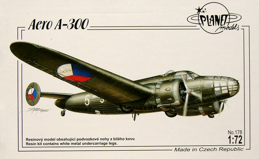 1/72 Aero A-300 (2x Czechoslovakia, 1x Germany)