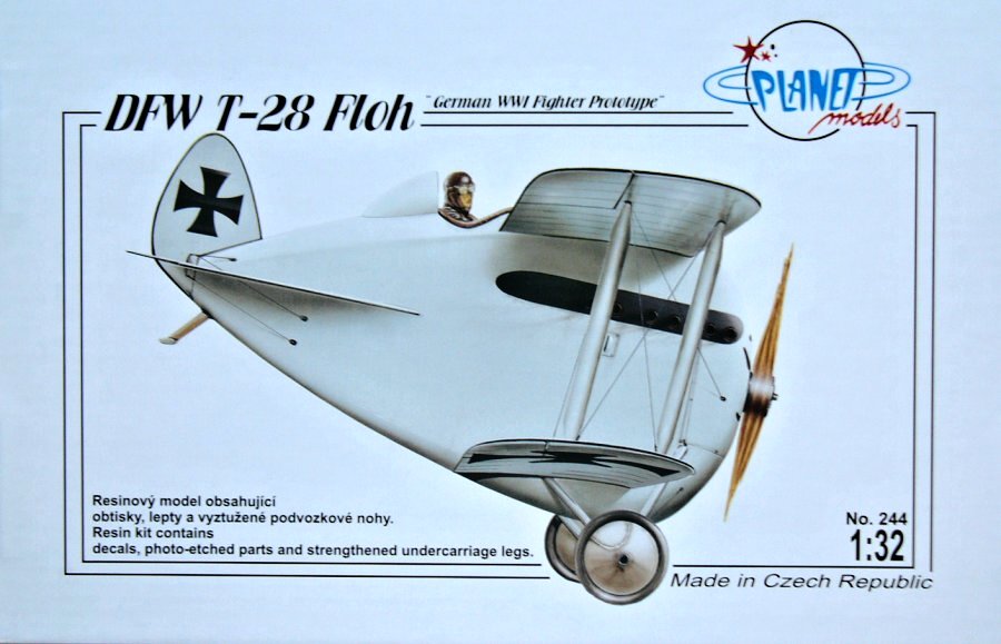 1/32 DFW T-28 Floh German WWI Fighter Prototype