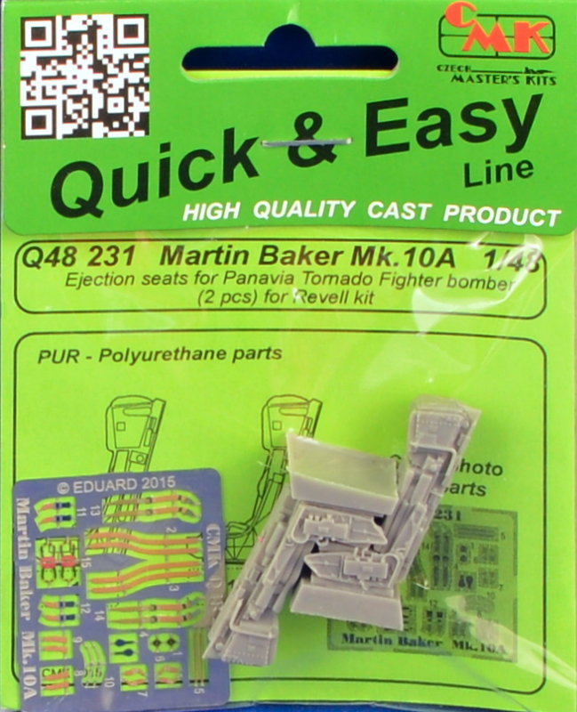 1/48 Martin Baker Mk.10A Ejection seats (2 pcs.)